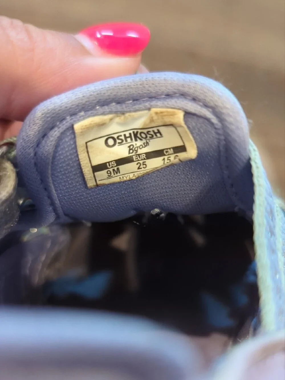 OshKosh Sandals Purple Girls size 9